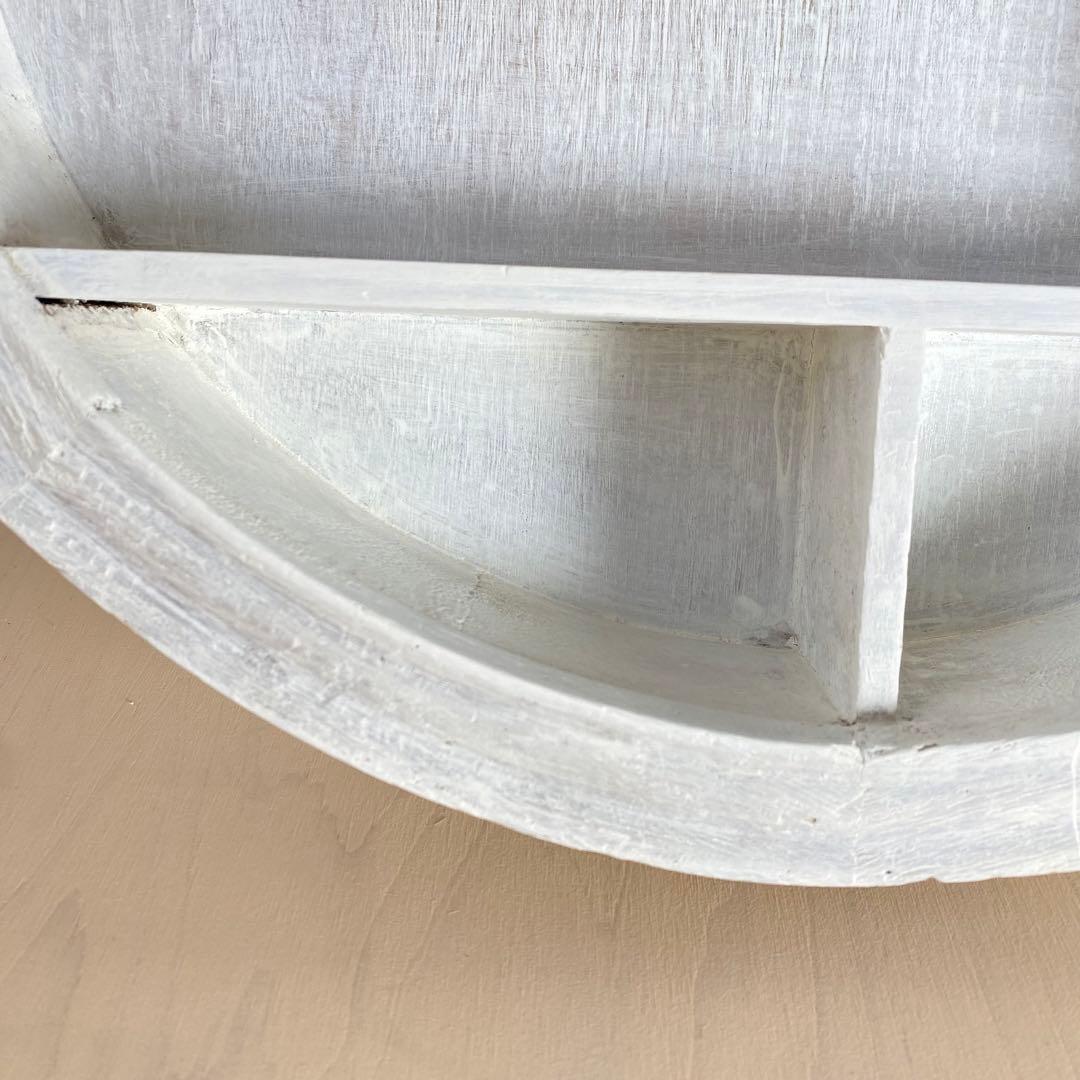 ビンテージ 飾り棚 シェルフ フレンチシャビー 蚤の市 シャビーシック 北欧雑貨