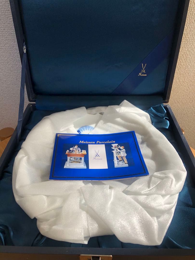 マイセンブルーオーキッド平皿5枚セット