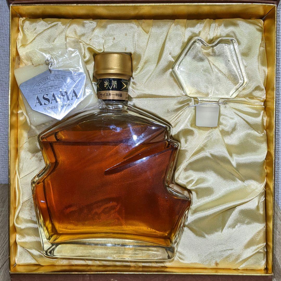 三楽オーシャン　浅間　特級　従価　720ml 43%　　未開栓　替栓、箱あり