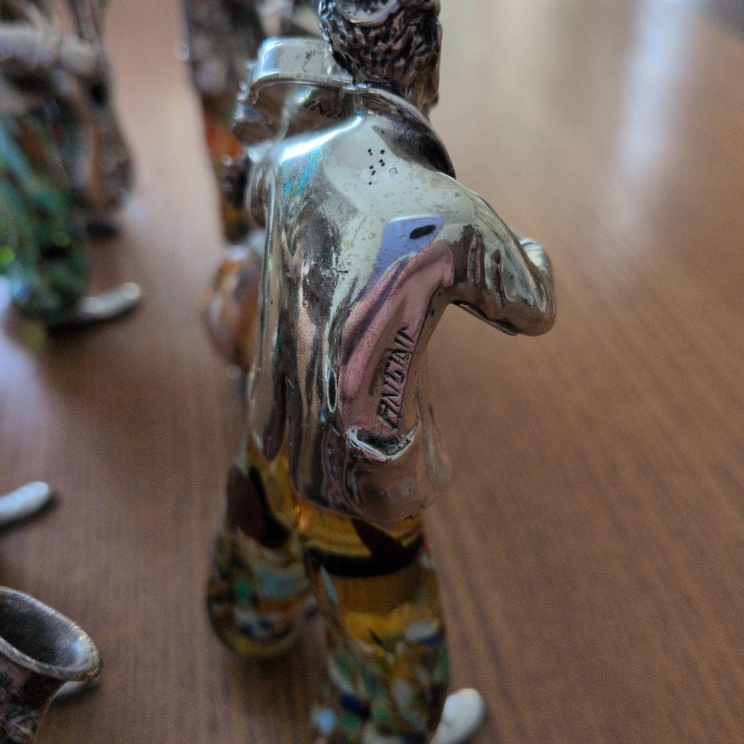 専用再出品 MURANO ムラノガラス ANGINI作 アンティーク人形セット