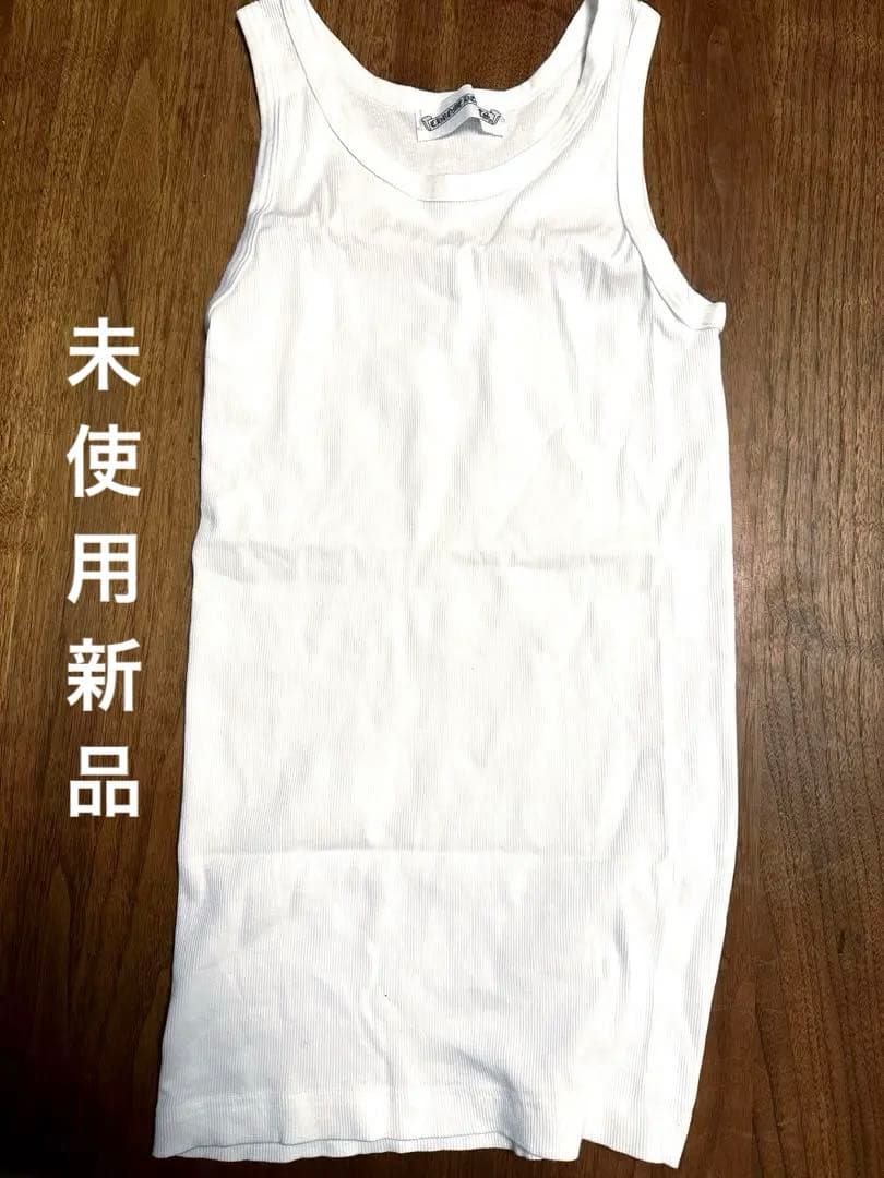 激レア！CHROME HEARTSのリブ編みタンクトップ(未使用新品)