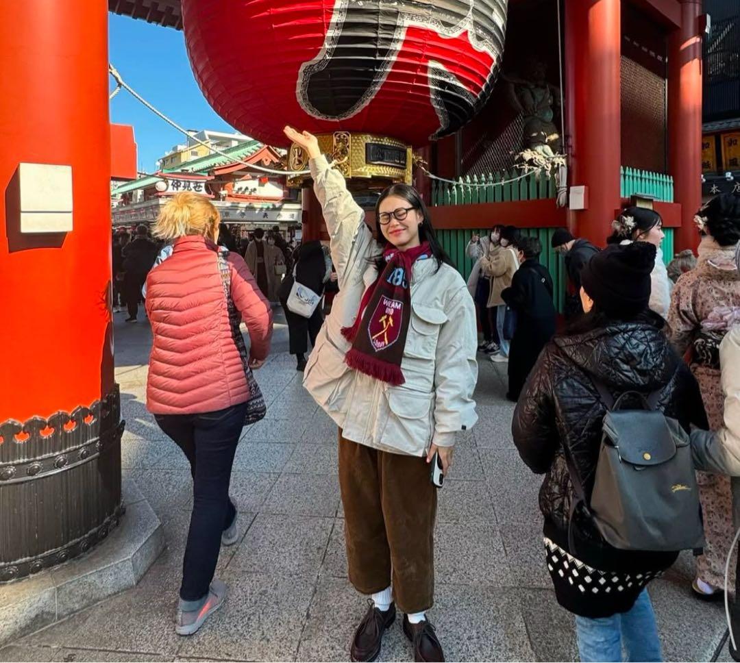 ウエストハム　サッカーマフラー　田中シェンWest Ham United