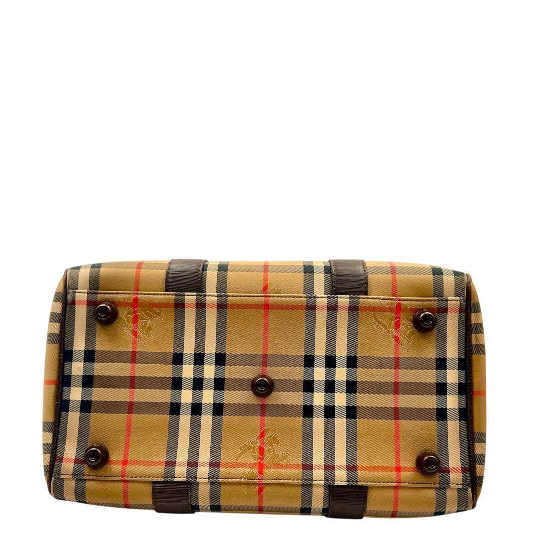 BURBERRY ノバチェック ボストンバッグ レディース 8884