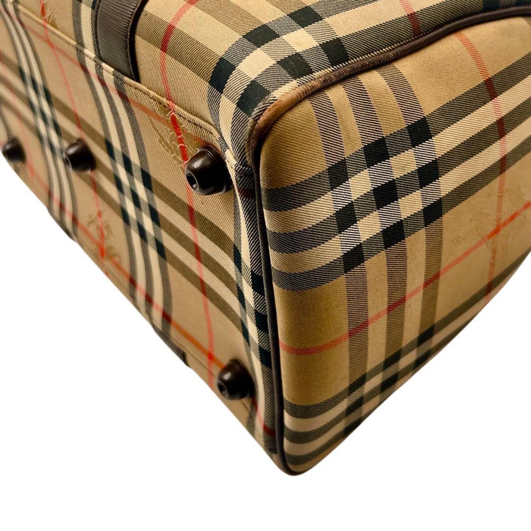BURBERRY ノバチェック ボストンバッグ レディース 8884
