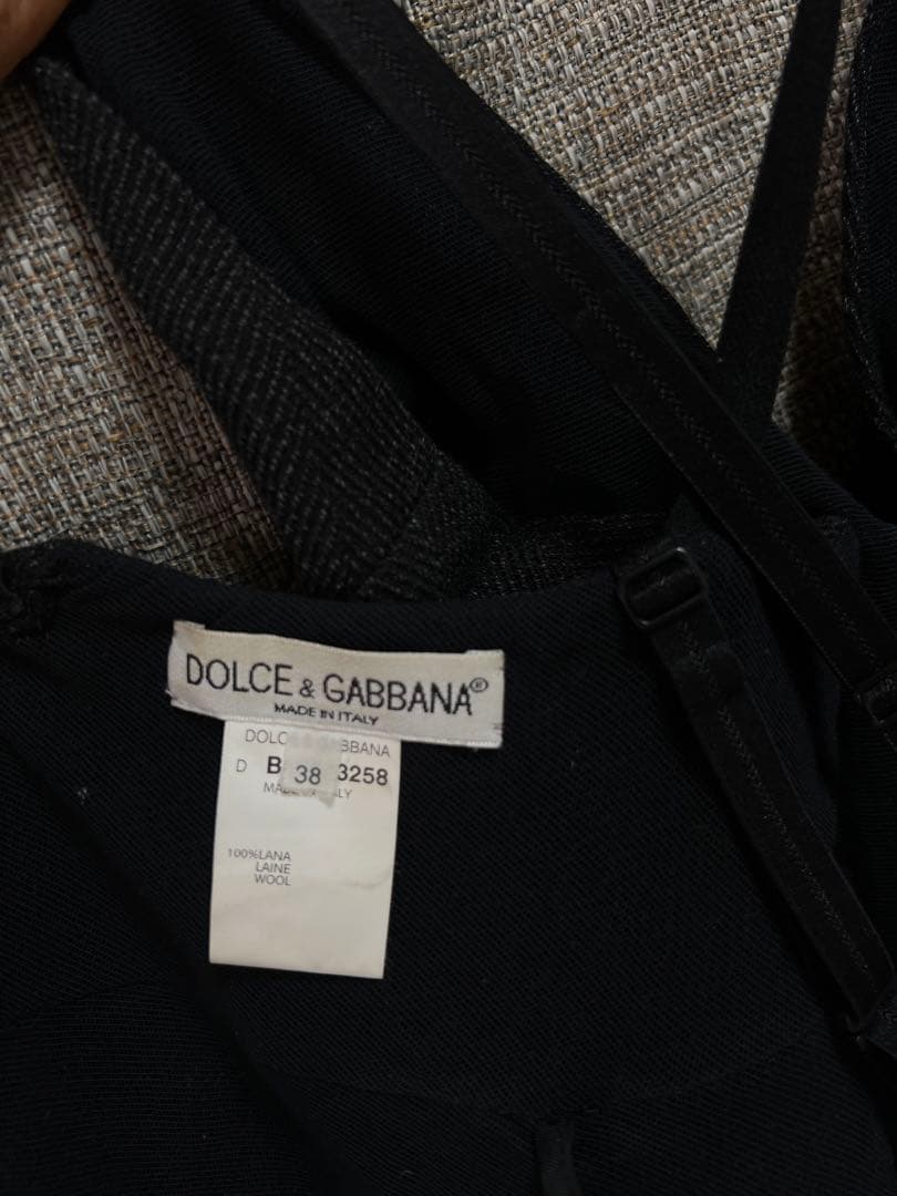 DOLCE&GABBANA ドルチェ&ガッバーナ キャミソール 黒