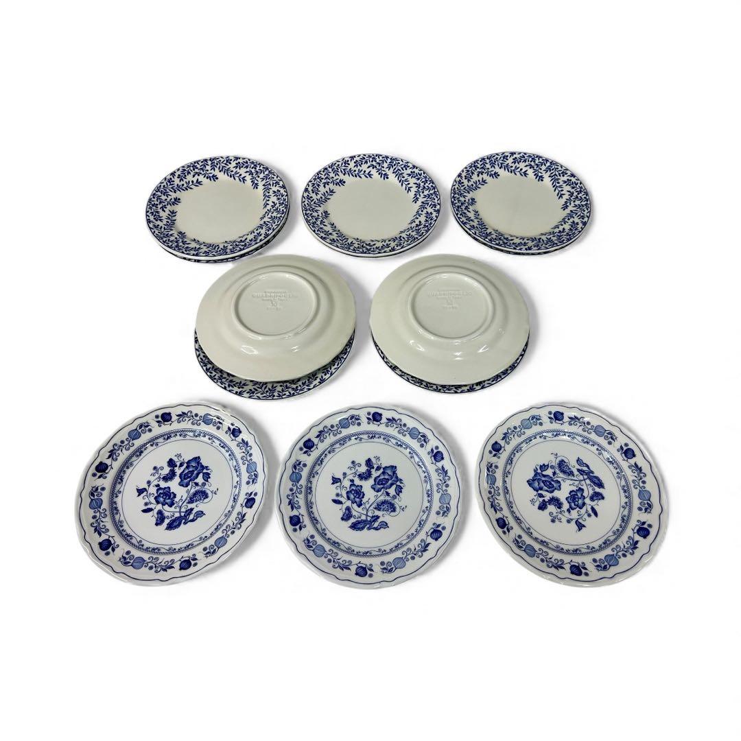 13枚セット【Quadrifoglio クアドフォリオ/プレート 中】イタリア製