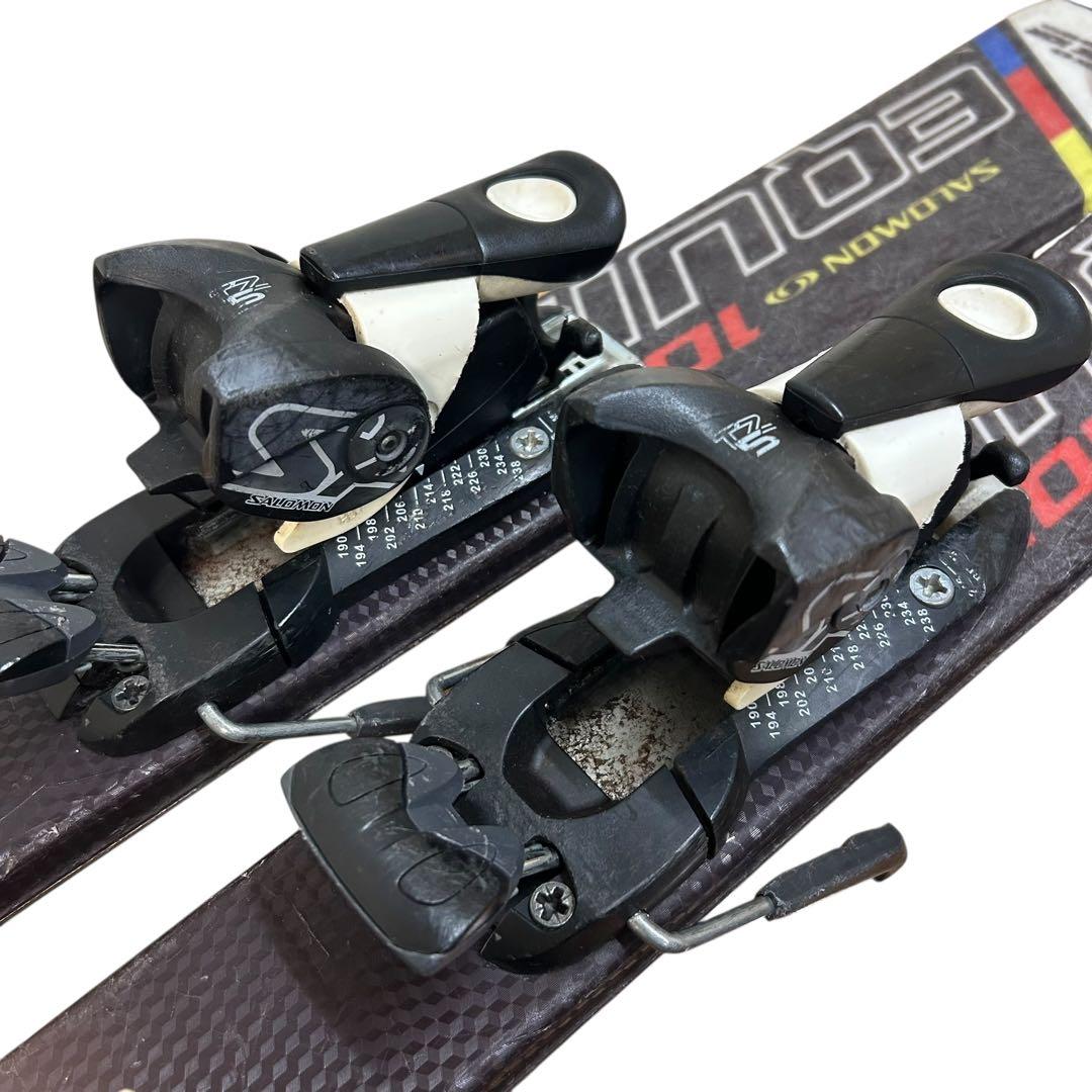 ④SALOMON 110cm☆ HEADブーツストック ジュニアスキー3点セット