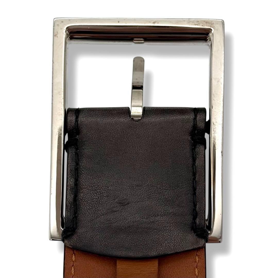 良品 Berluti クラシック パティーヌ レザーベルト 35MM イタリア製