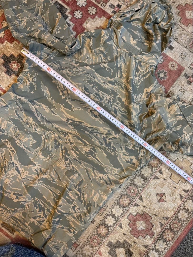 米軍実物 ゴアテックス タイガーカモ USAF ecwcs level6 S-R