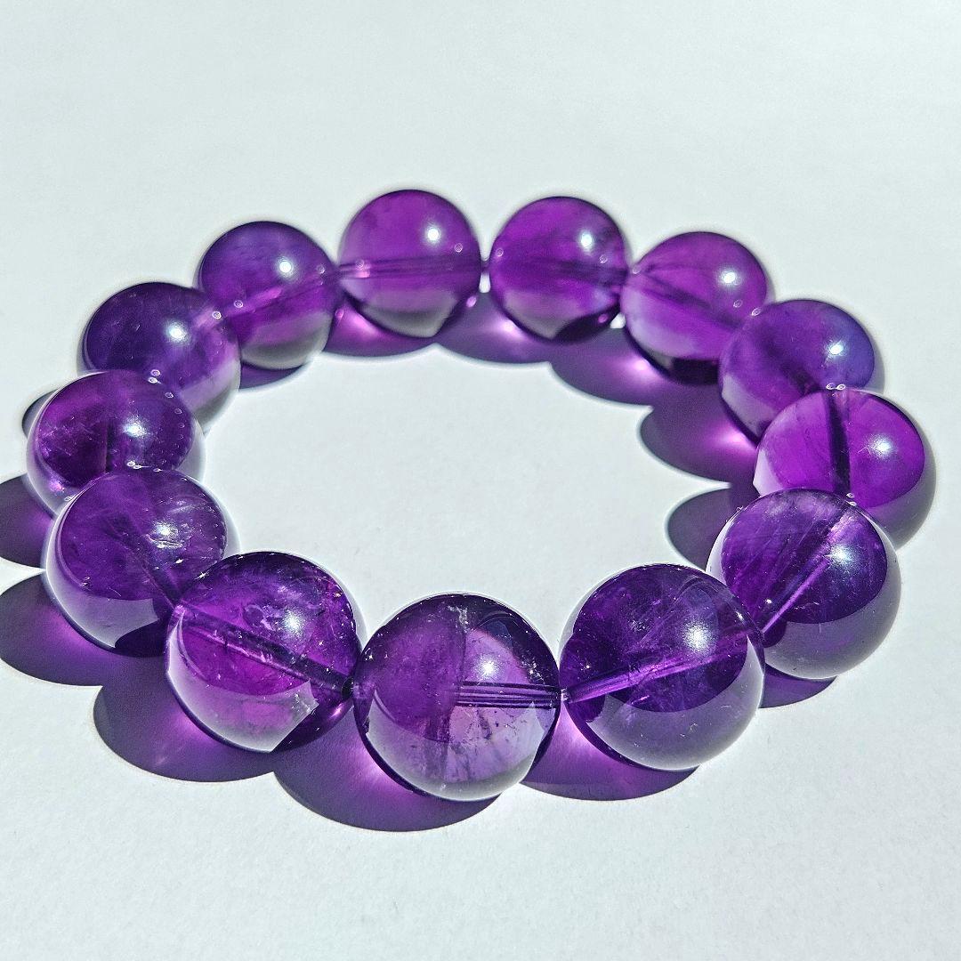 【ウルグアイ産大玉♡】アメジスト　１６ミリ