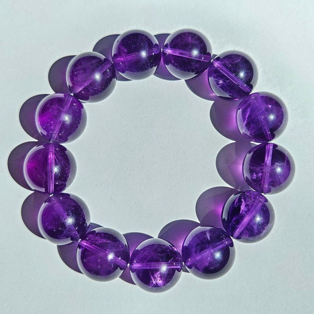 【ウルグアイ産大玉♡】アメジスト　１６ミリ