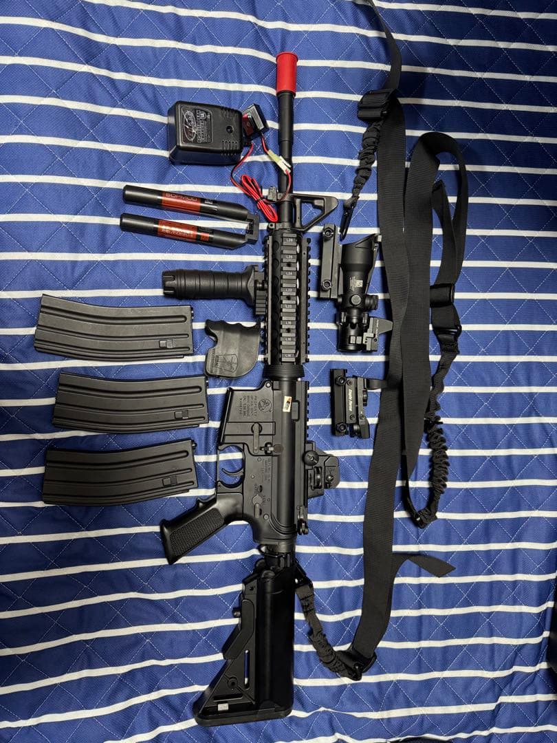 【じゃがりこ様専売】次世代電動ガンSOPMOD M4 セット オマケ多数