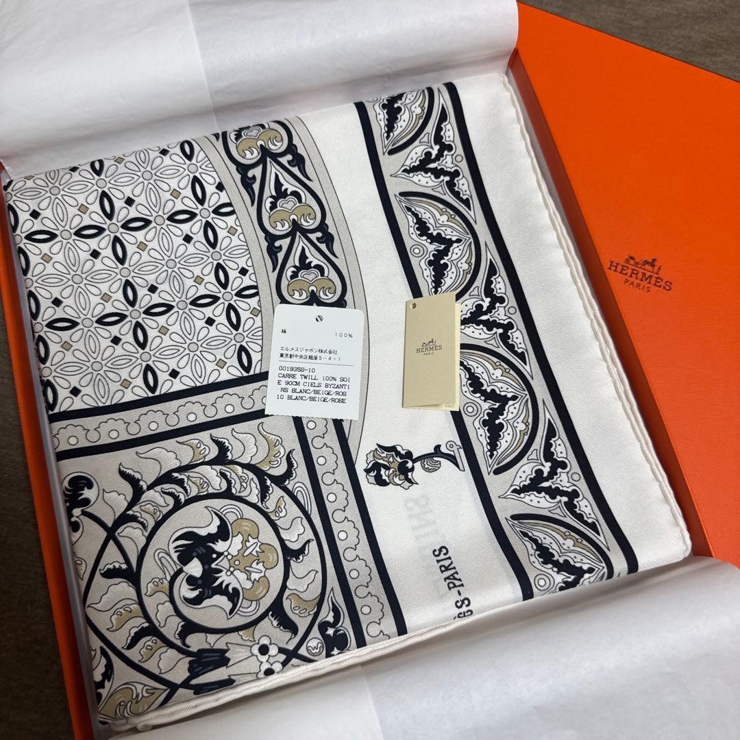 エルメス カレ90 ビザンチンの空