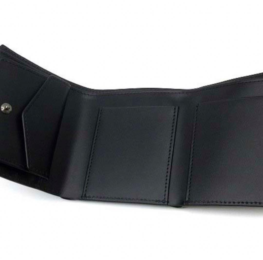 BLACK LABEL CRESTBRIDGE三つ折り財布 ブラック　新品