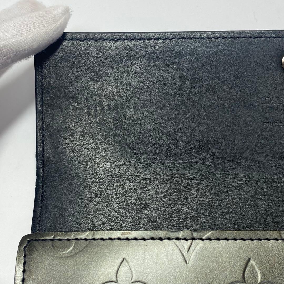 Louis Vuitton ルイ・ヴィトン　マット ポルトトレゾール　グレー