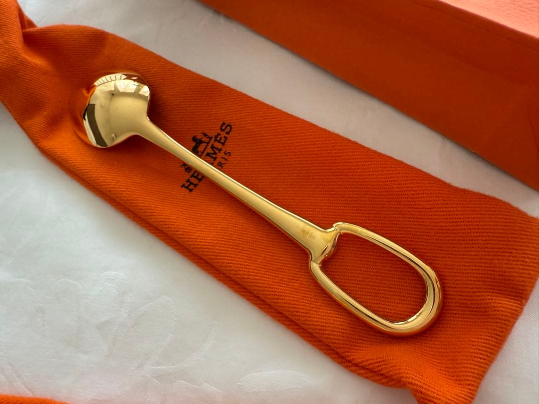 新品未使用ゴールドデザートスプーン 〈グラン・アトラージュ〉2本セット本物保証