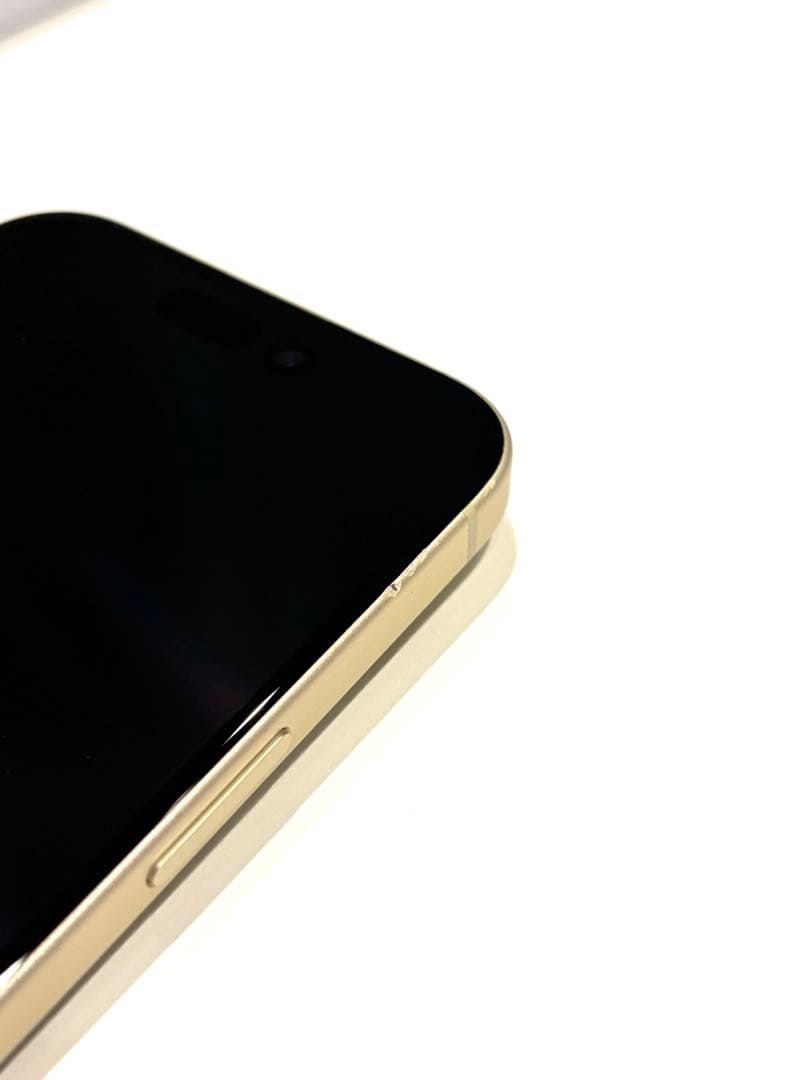 (美品) iPhone 15 128GB イエロー SIMフリー (訳あり)