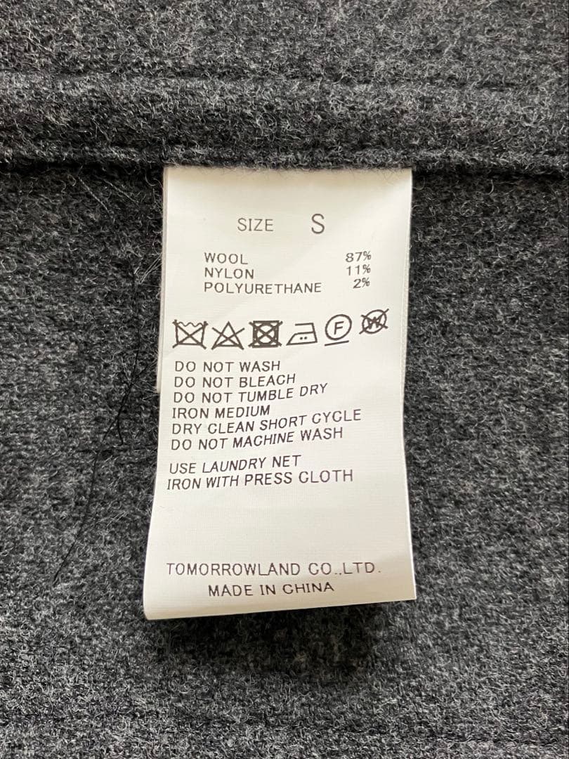 ★新品・タグ付き★ TOMORROWLAND Edition チェスターコート