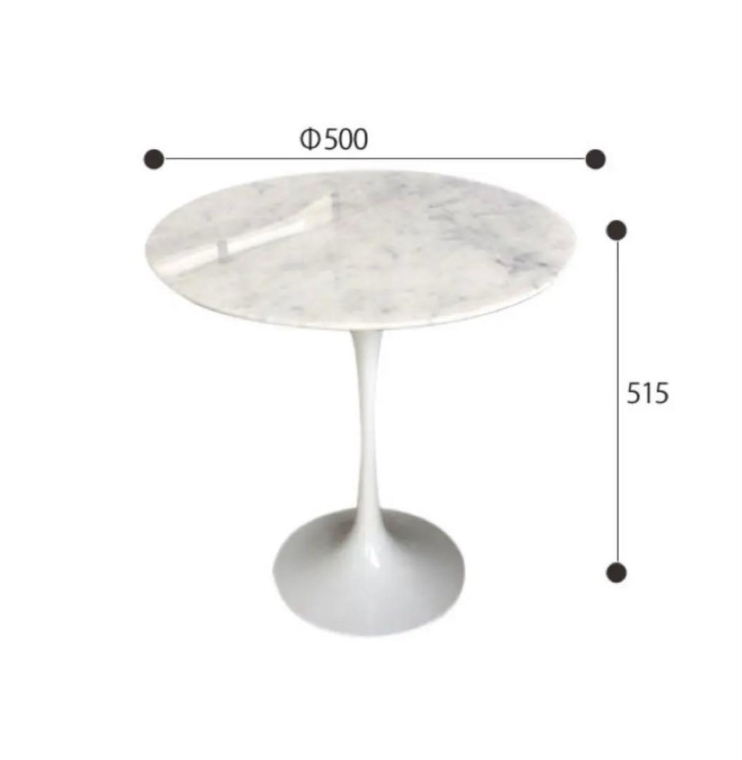 大理石サイドテーブル