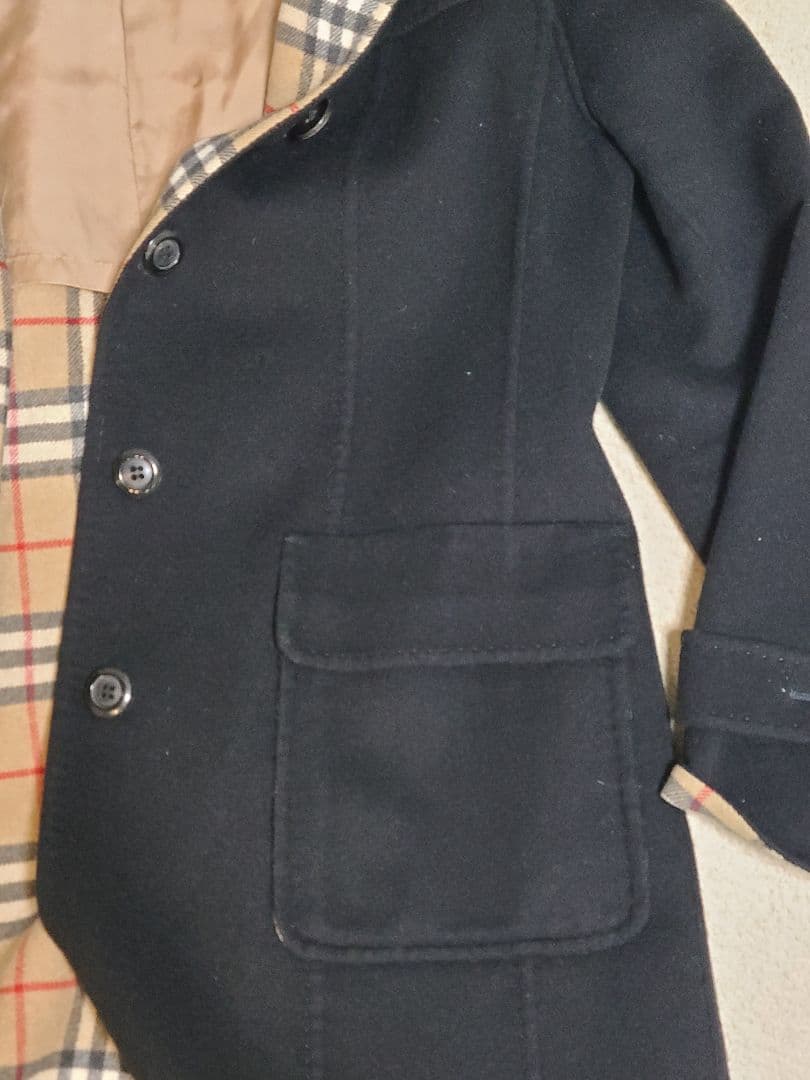 Burberry ブラック フード付き