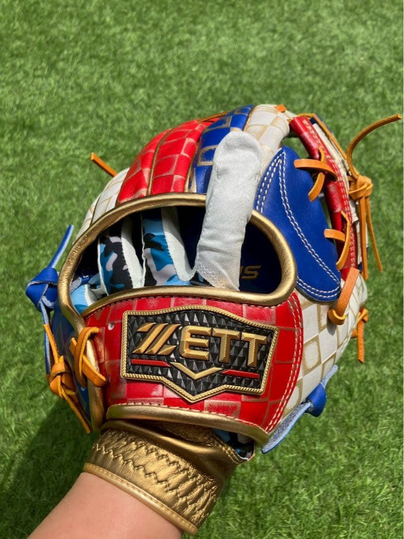 【2024超限定モデル】ゼット プロステイタス 軟式 グローブ 源田モデル
