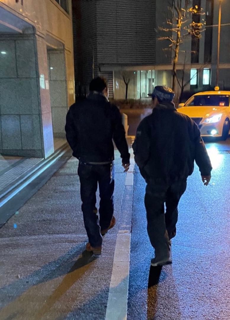 S*e様 テンダーロイン　acid ma-1 ネイビー　サイズM JKT ジャケ