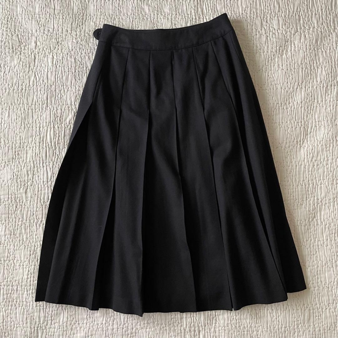 専用*マーガレットハウエル×FOXBROTHERSしなやかラッププリーツスカート