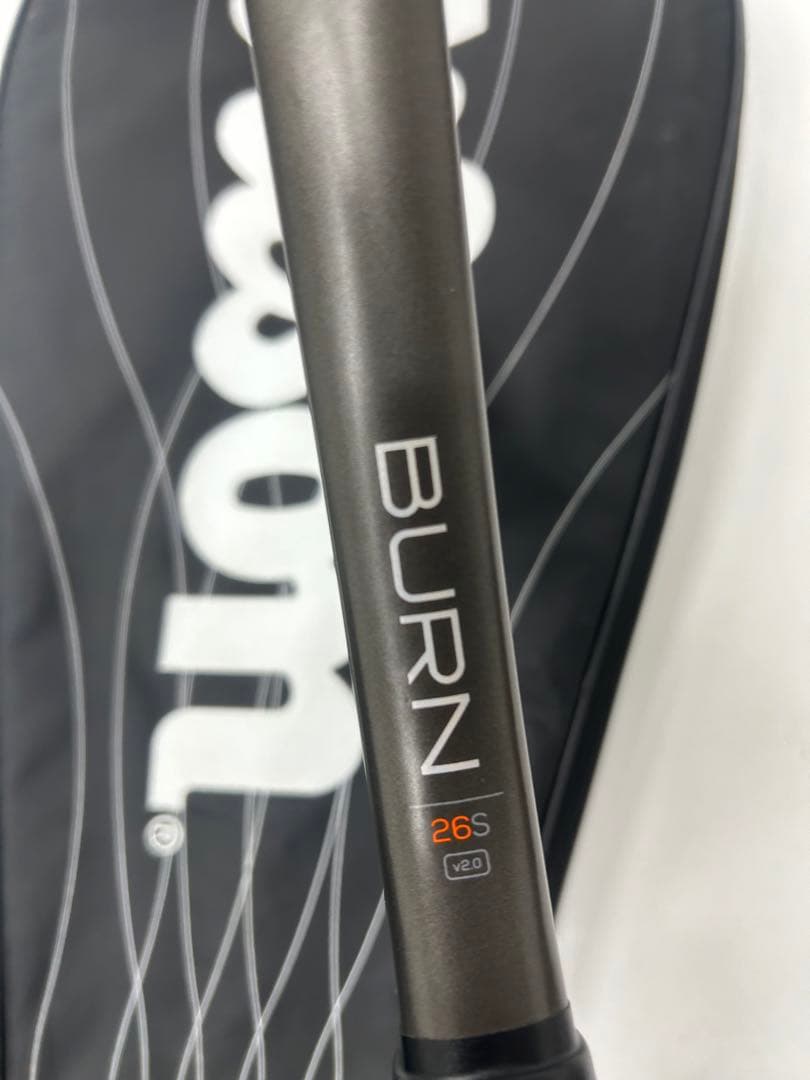 Wilson テニスラケット オレンジ/ブラック