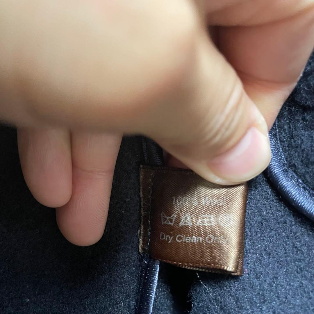 美品 マッキントッシュ　ネイビー ダッフルコート S スコットランド製