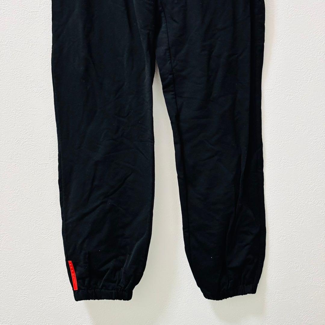 【美品】プラダスポーツ　レッドラバータグ　スウェット　ジョガーパンツ