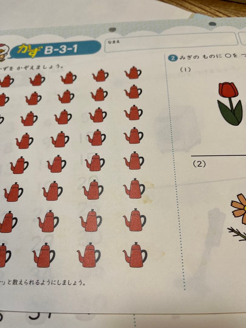 七田式プリントB 知育教材 セット