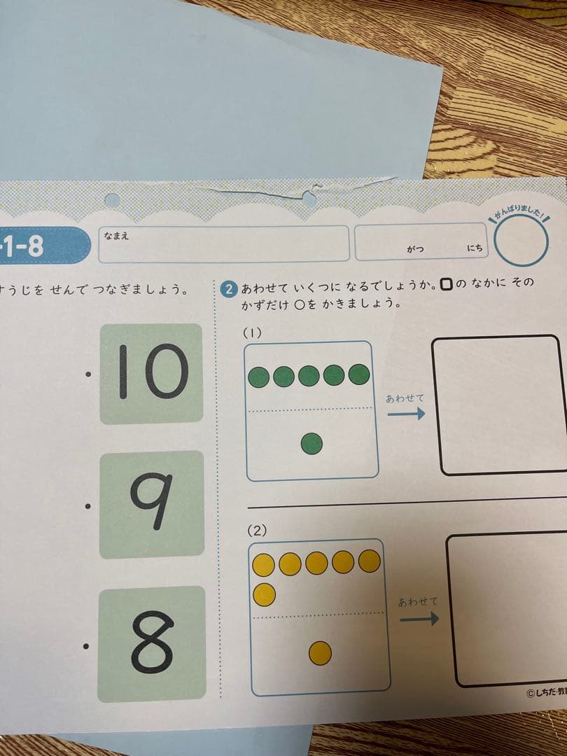 七田式プリントB 知育教材 セット