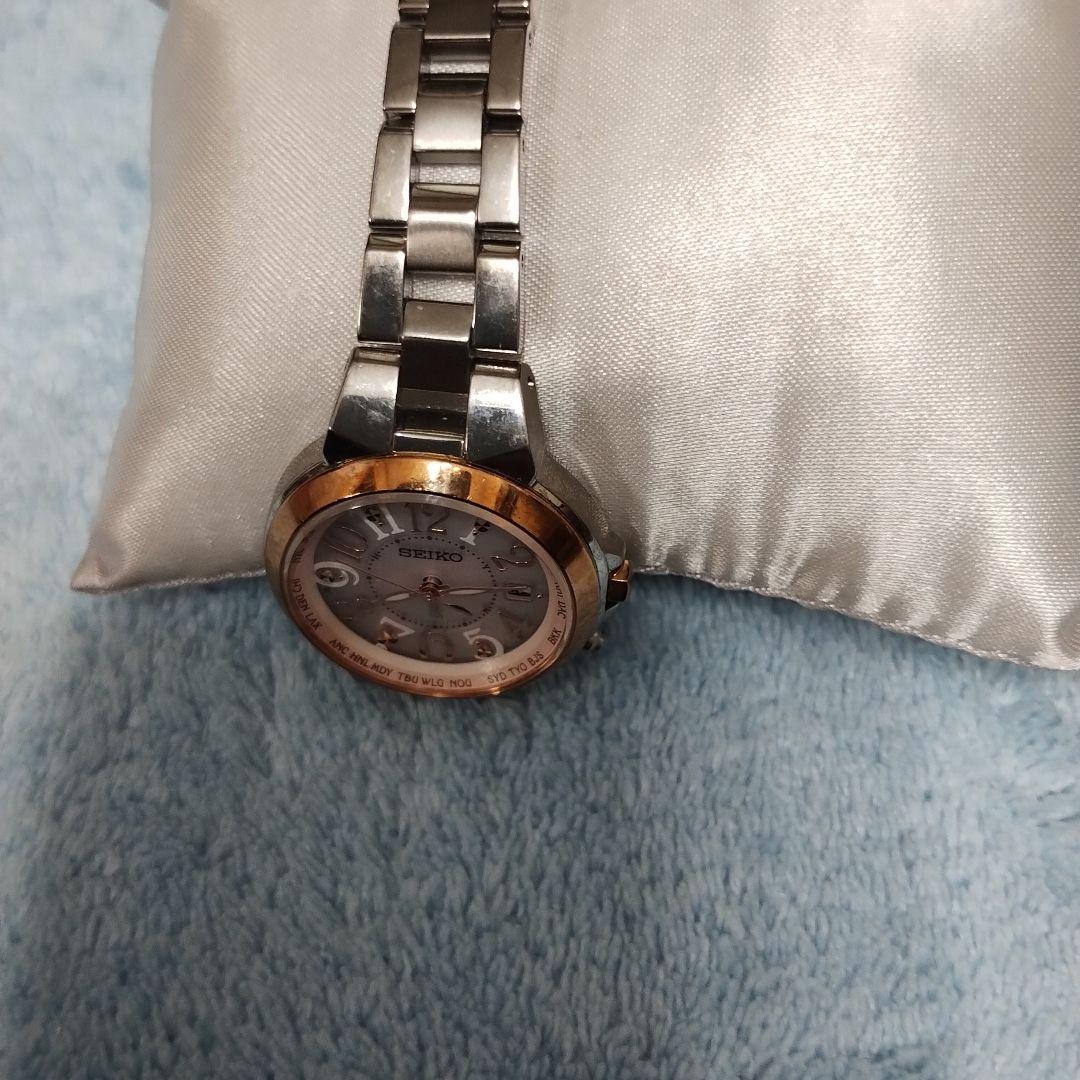 未使用級！腕回り16.8cm！専用！セイコーSEIKOルキアLUKIA純チタン