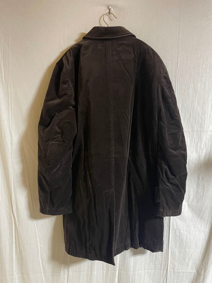 A.A.R YOHJI DESIGN STUDIO ベルベットステンカラーコート