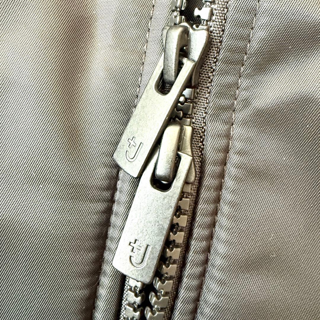 【未使用級✨】ユニクロ+J 復刻版ハイブリッドダウンオーバーサイズMA－1 黒L