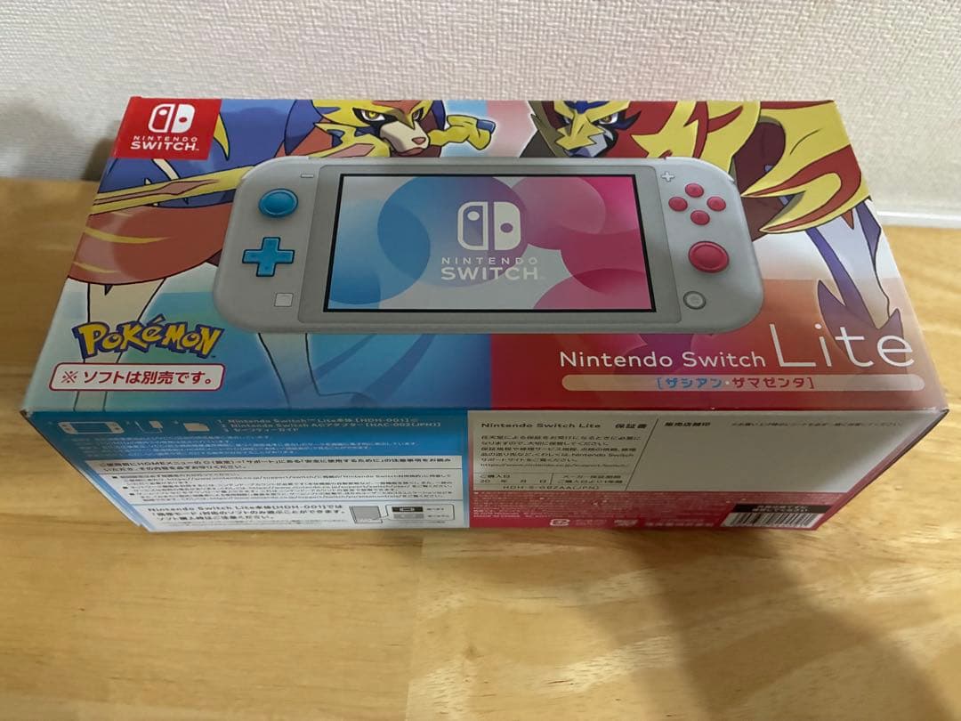 [ジャンク品]Nintendo Switch Lite ザシアン・ザマゼンタ本体