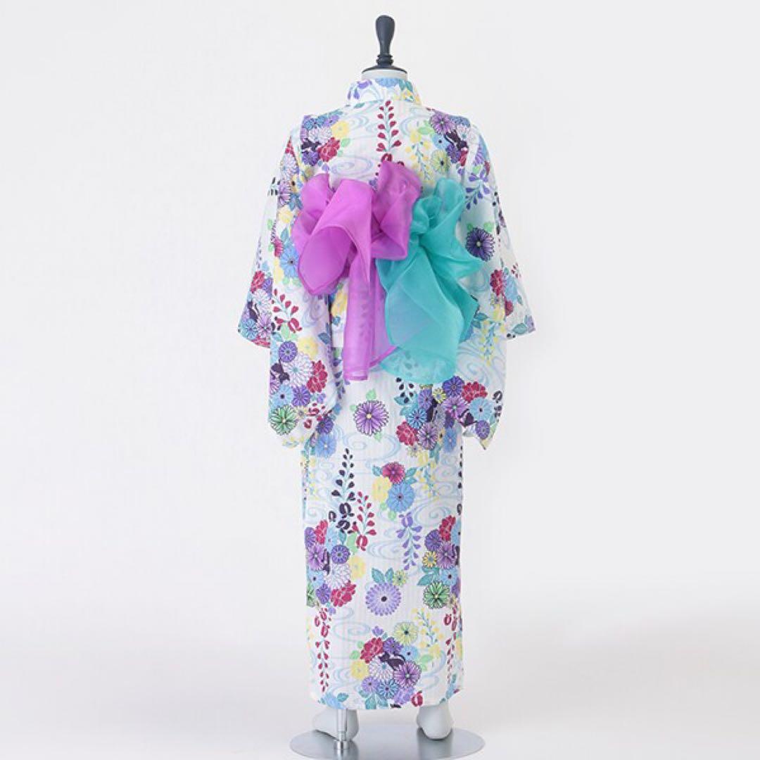 アナスイミニ　浴衣　浴衣ドレス　兵児帯　新品　140