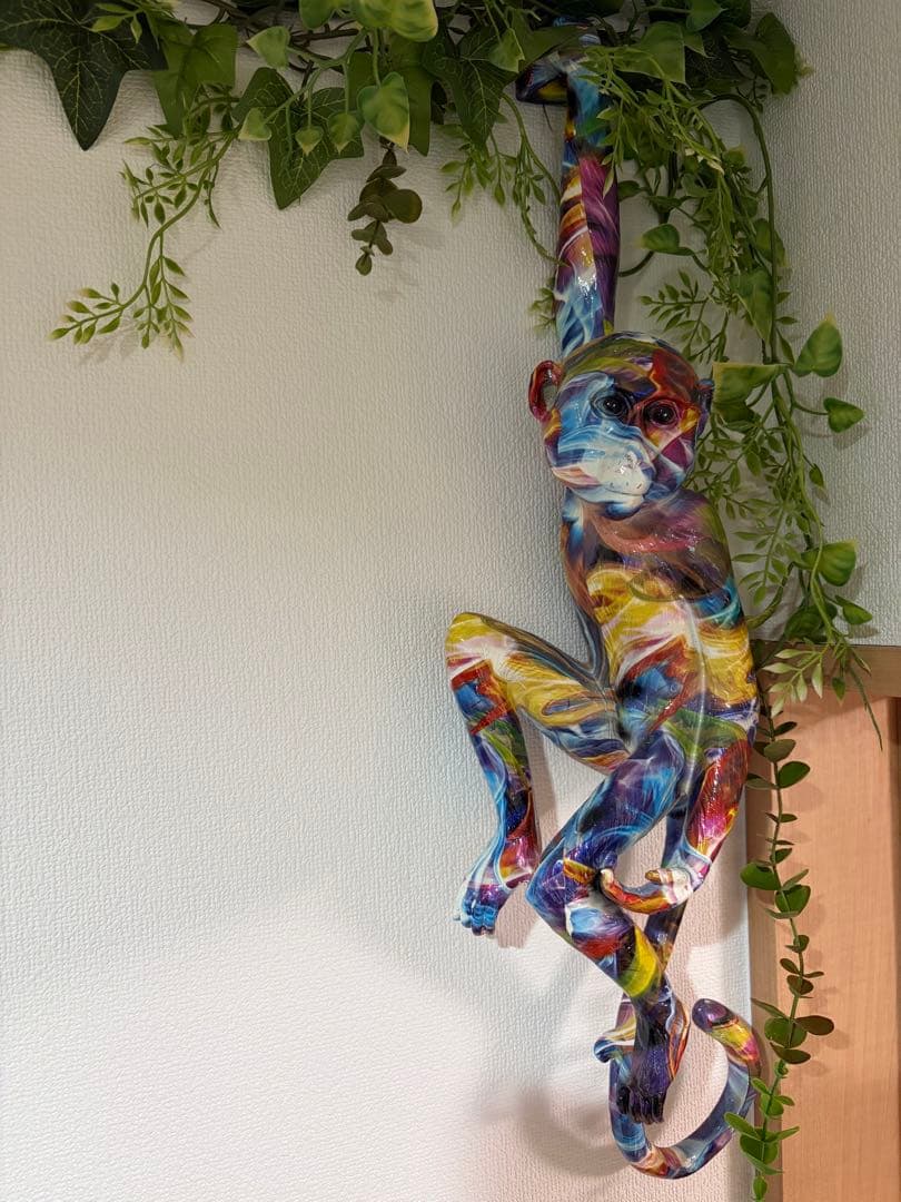 お猿のかけるタイプの置物