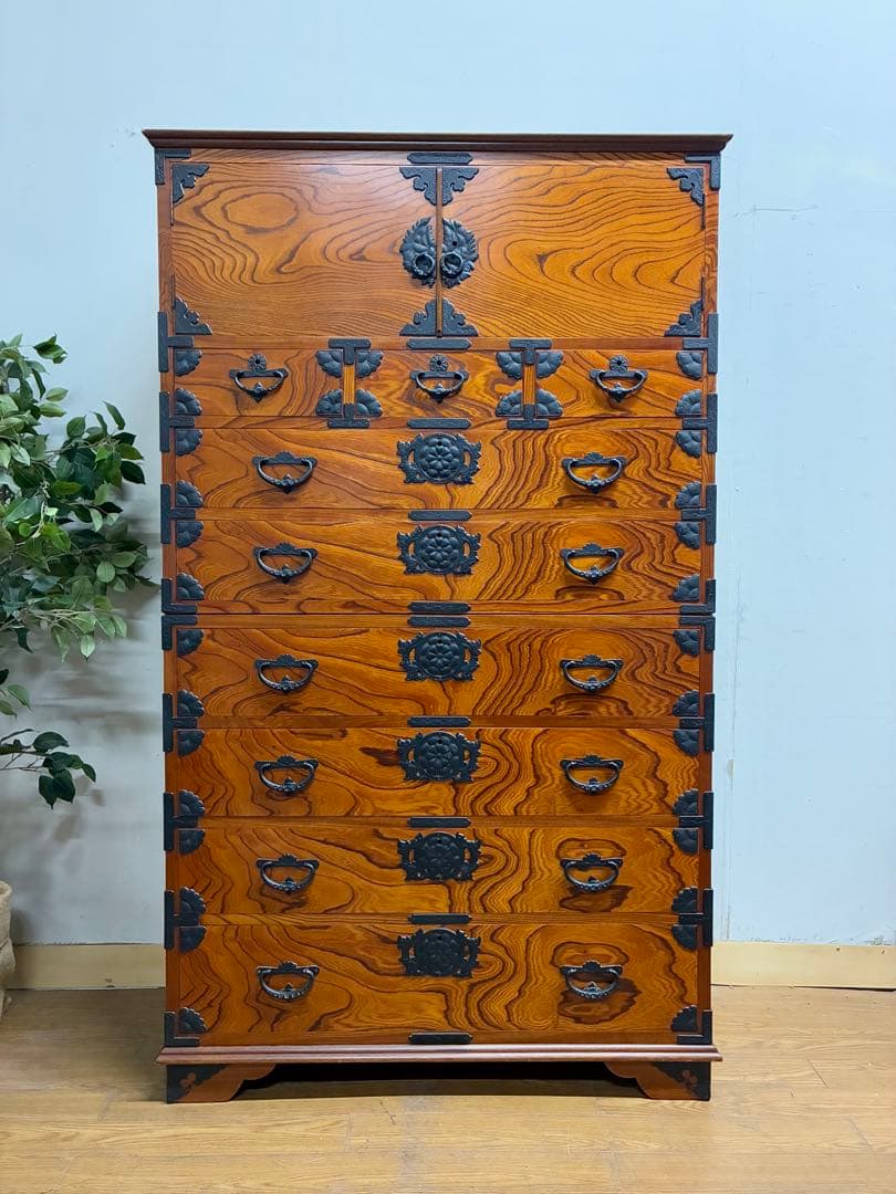 みくり☆管409☆和箪笥☆和製ヴィンテージ☆和モダン☆民芸家具☆着物箪笥