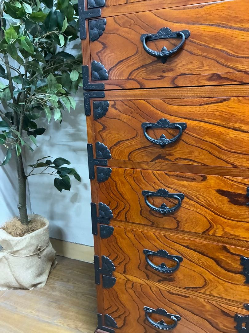 みくり☆管409☆和箪笥☆和製ヴィンテージ☆和モダン☆民芸家具☆着物箪笥