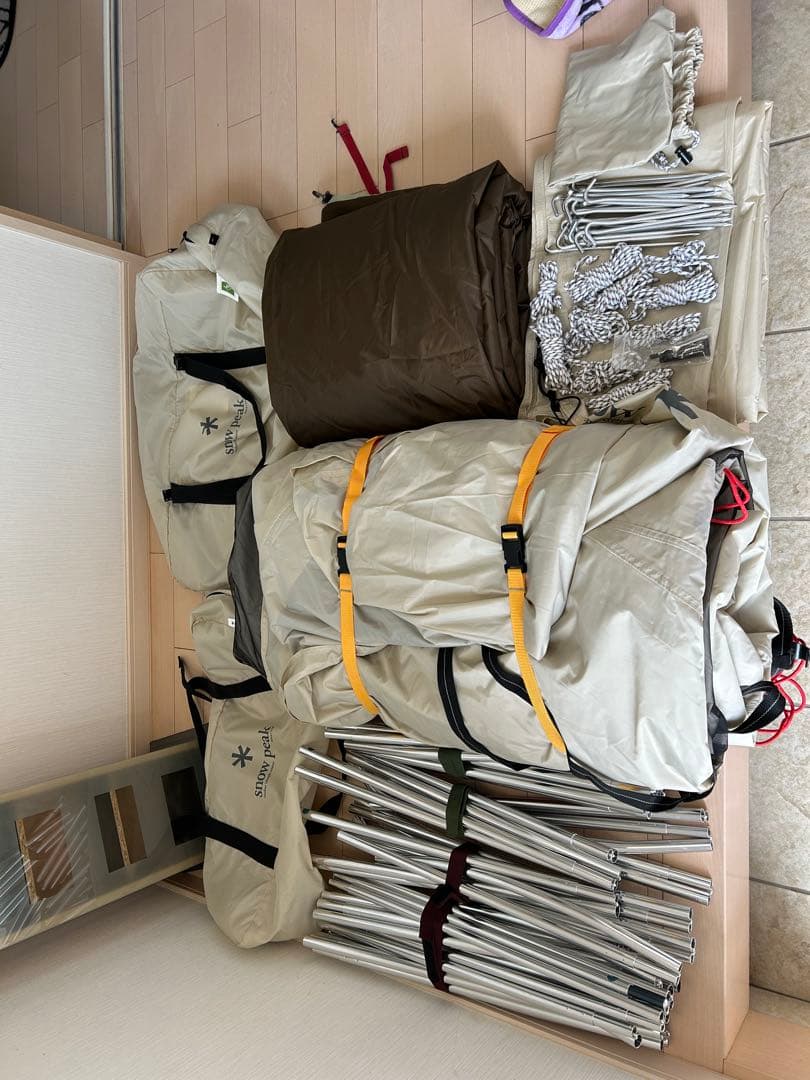 最終　peak スノーピーク ランドロック アイボリー TP-671IV