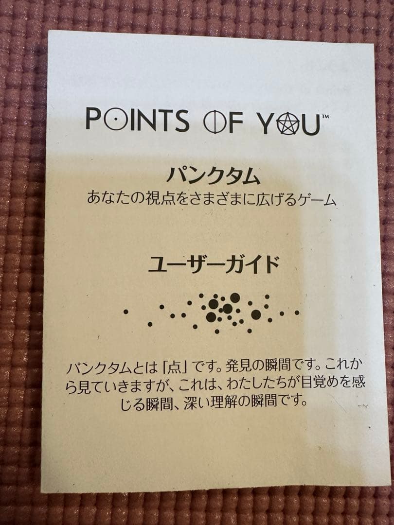 【日本語版】POINTS OF YOU パンクタム