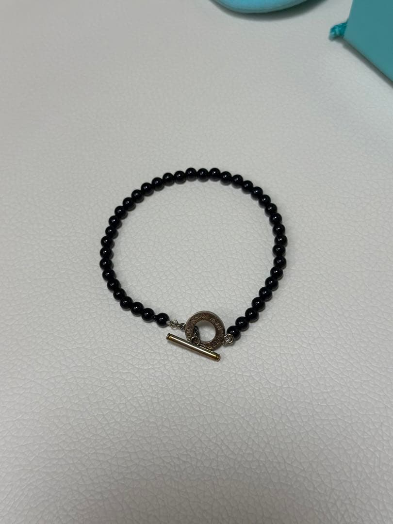 【★実はティファニー！？】オニキス ブレスレット