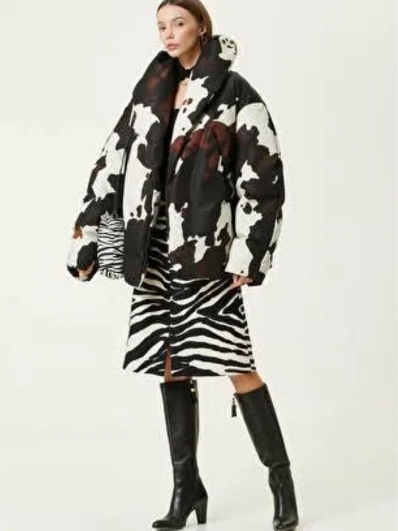 ドリスヴァンノッテン 22AW ダウン マルチカラー　コレクション　ジャケット