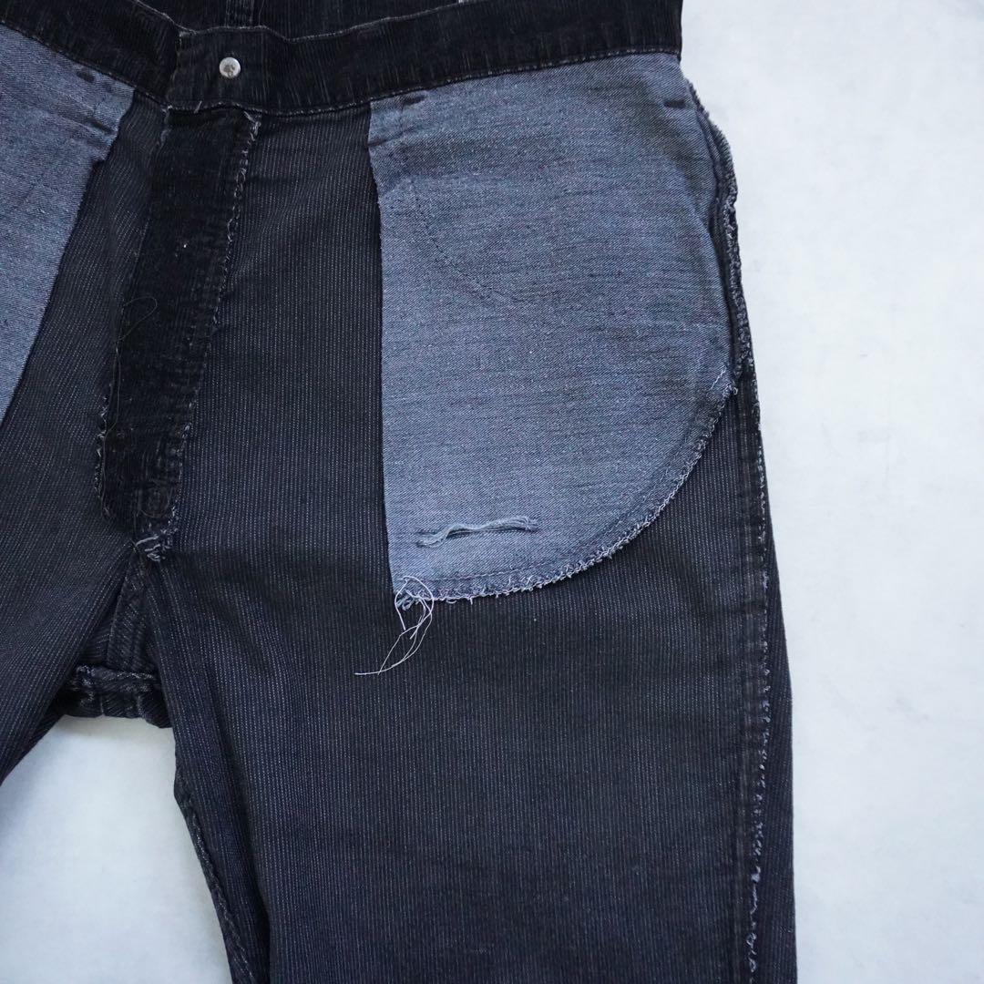 ま*ち様 【70s】levisリーバイス 517 ブラックコーデュロイ bigE