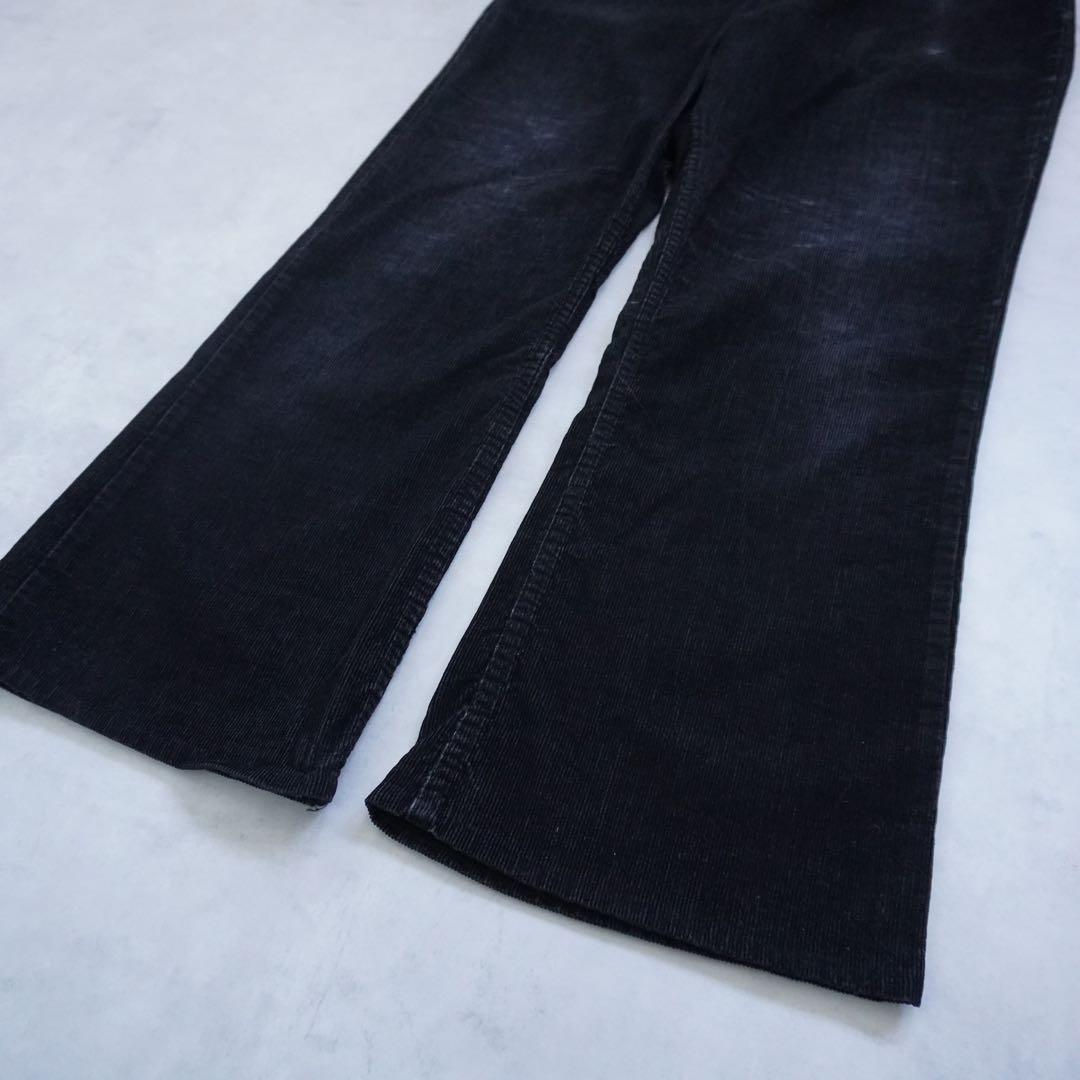 ま*ち様 【70s】levisリーバイス 517 ブラックコーデュロイ bigE