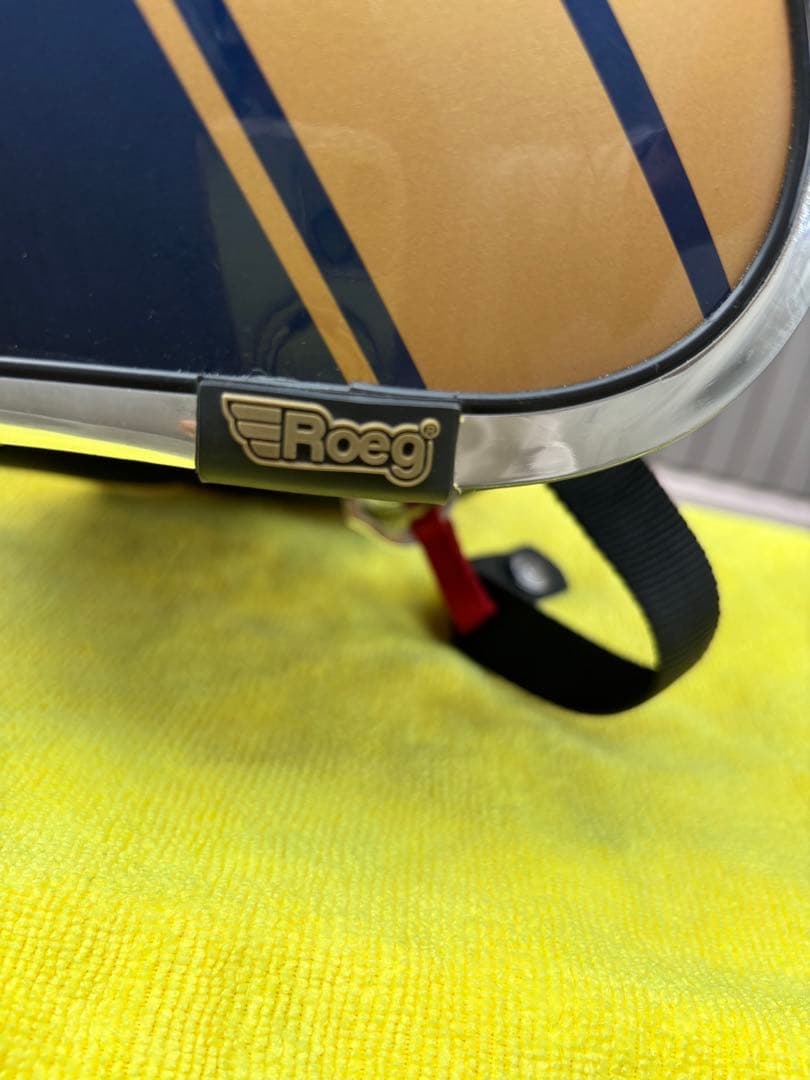 noob　ジェットヘルメット メタリック・ブルー　(装飾品)