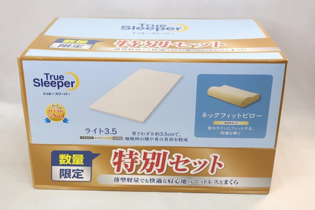 2点セット☆トゥルースリーパーライト3.5 低反発マットレス＆専用カバー