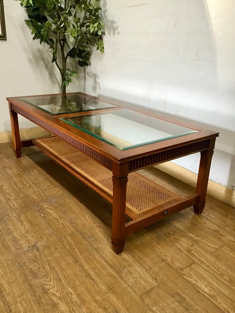 ☆☆管375☆コスガ☆KOSUGA☆センターテーブル☆天板がガラス