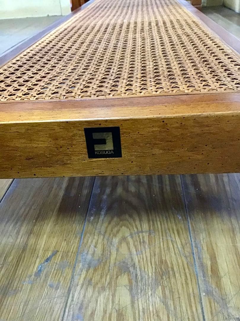☆☆管375☆コスガ☆KOSUGA☆センターテーブル☆天板がガラス